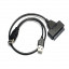 Кабель соединительный USB 2,0-SATA 7+15 Pin 22, в Перми