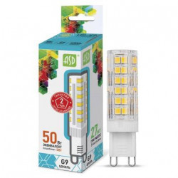 Лампа светодиодная ASD LED-JCD-standard 5Вт 160-260В G9 4000К 250Лм