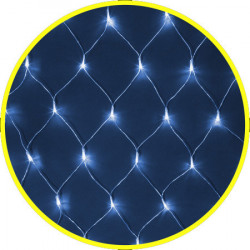 Гирлянда сеть синяя для помещения 1,5x1,5m
