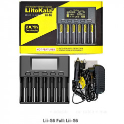 Зарядное устройство Liitokala Lii-S6