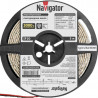 Лента СД Navigator NLS-3528WW120-9.6-IP20-12V R5 Теплая белая
