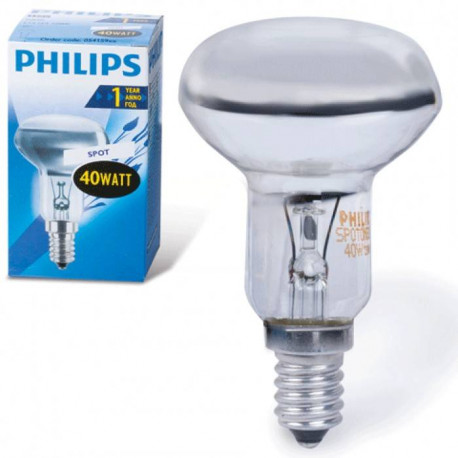 Лампа Philips R50 40Вт Е14 (30) 054159, в Перми