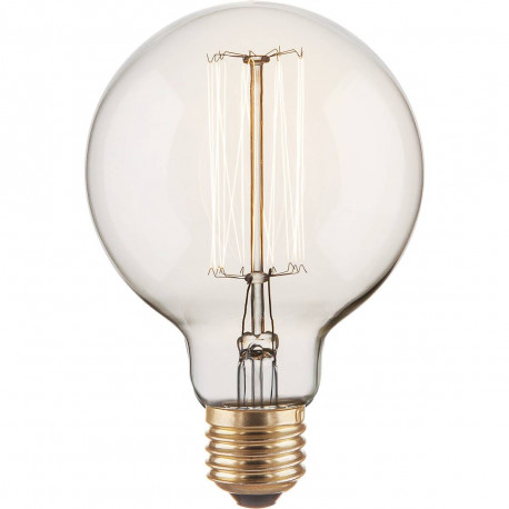 Лампа-ретро Эдисона Электростандарт G95 60Вт Е27, в Перми