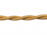 Провод РЕТРО ВВГ 2х2,5 ГОСТ золото (50), в Перми